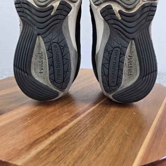 New Balance FuelCell 990v6 Black Silver Casual Hook Loop Sneaker Kid 2 XW X-Wide - Picture 11 of 14